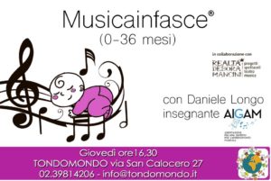 MUSICAINFASCE® con DANIELE LONGO  a TONDOMONDO @ Tondomondo