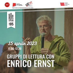 LA COMUNITA' APPASSIONATA DEI LETTORI con Enrico Ernst @Biblioteca Niguarda @ Biblioteca Niguarda